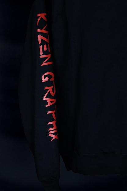 Kyzen Graphix Black Sweatshirt