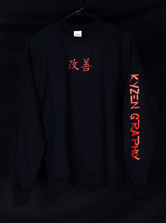 Kyzen Graphix Black Sweatshirt