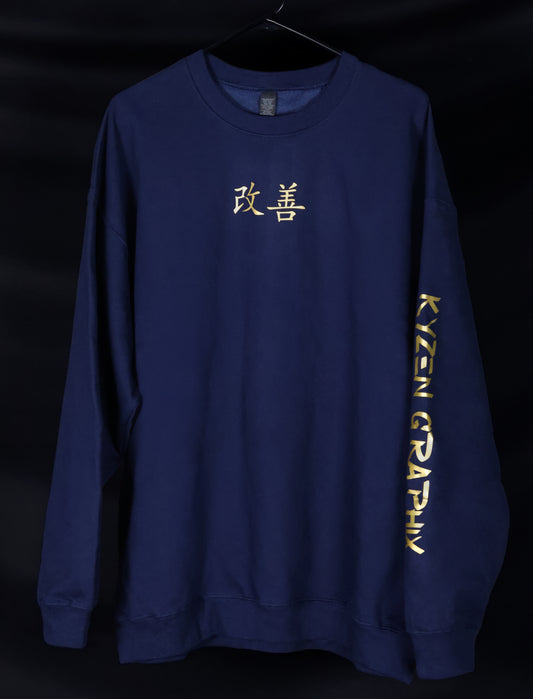 Kyzen Graphix Navy Sweatshirt